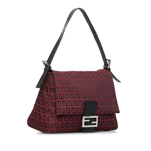 FENDI Zucchino Mamma Forever Shoulder Bag - Picture 2 of 12